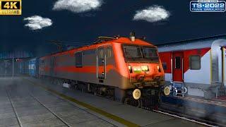 DELHI FOGGY WEATHER| TRAIN SIMULATOR 24 GAMEPLAY