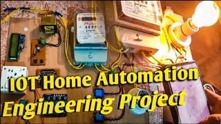 IOT Home Automation Engineering Project || How To Make IOT Projects || Genx Tech Robotics (Pune) ||