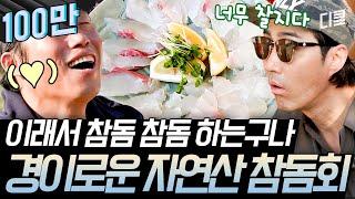 [#삼시세끼어촌편5] 이 싱싱함 어쩔 거야?! 5년을 돌고 돌아 참바다를 만난 참돔! 감격스러운 자연산 참돔회 먹방 