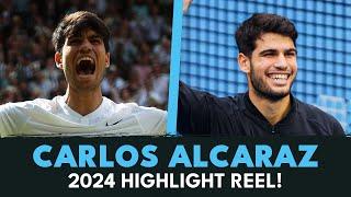 Carlos Alcaraz: Ridiculous 2024 Highlight Reel!