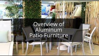 Overview of Aluminum Patio Furniture