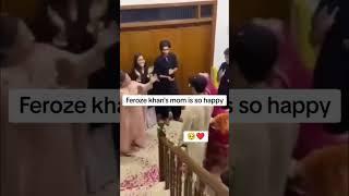 Feroze Khan's mother is very happy for  his son second marriage #wedding #ferozekhan