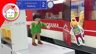 Playmobil Film Familie Hauser - Zugfahrt mit Lena und ihrer Klasse -  Zug Video für Kinder
