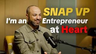 Snapchat VP on Building What His Refugee Father Never Had | كيف يبني ما لم يكن لوالده اللاجئ؟