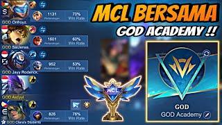 Final MCL Bersama GOD ACADEMY !! Squad Penerus Meta Ciki