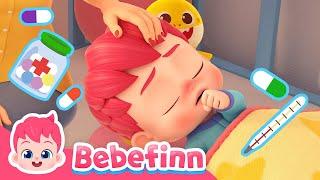 Bebefinn is Sick | What Should We Do? | Bebefinn Sing Along2 | Nursery Rhymes & Kids Songs