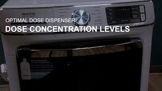 How To Set Dose Concentration Levels on Maytag Washer