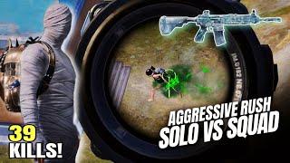 39 KILLS Best Solo vs Squad BGMI Emulator Gameplay | 120 FPS MSI APP PLAYER