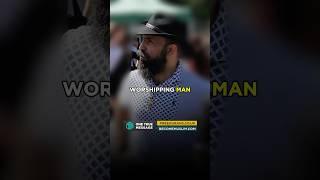  Ex-Muslim Slips Up “I Don’t Worship a Man”… Then Admits He DOES! … EXPOSED in 4K!‼️