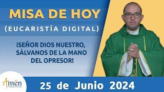 Misa de Hoy Mates 25 de Junio 2024 l  Padre Carlos Yepes |Eucaristía Digital l Católica l Dios