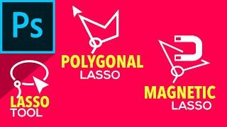  Lasso Tool | Polygonal Lasso Tool | Magnetic Lasso Tool | Photoshop Tutorial | Artose