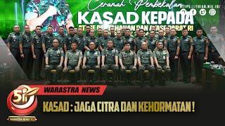 WN51 | Kasad Berikan Pengarahan kepada Calon Atase Pertahanan dan Atase Matra TNI AD⁣