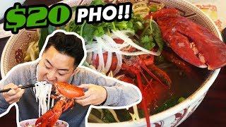 IS $20 PHO WORTH IT?! (Lobster and Wagyu?!) | Fung Bros