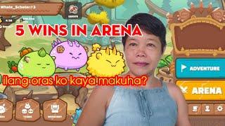 5 wins in ARENA, ilang oras ko kaya makuha?