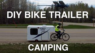 DIY Bike Trailer Camping
