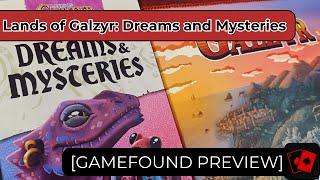 Gamefound Preview | Lands of Galzyr: Dreams & Mysteries Expansion