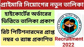 Notice regarding Primary Recruitment 2022 | Primary TET news update today | Primary TET news today