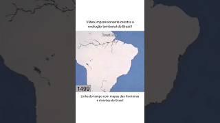 A formação do território brasileiro - Brasil colônia. #formacaodoterritoriobrasileiro #geografia #BR