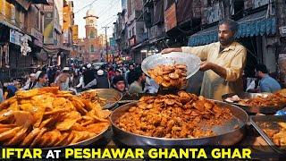 Iftari at Peshawar Ghanta Ghar Food Street | Ramzan Iftar in Pakistan
