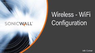 WiFi Configuration in Sonicwall TZ 350 | WiFi setup in firewall