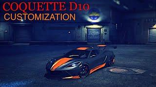 GTA 5 - New DLC Vehicle Coquette D10 CUSTOMIZATION (corvette C8)