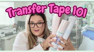 TRANSFER TAPE 101 | Which is the best for your Cricut project?