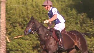 Prince Harry scores goal in charity polo match as Meghan, Netflix cameras look on