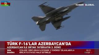 Türk F-16'ları Azerbaycan'da