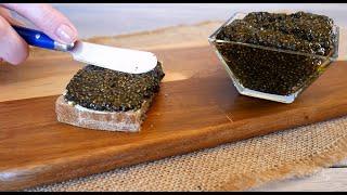 ЧЁРНАЯ ИКРА СВОИМИ РУКАМИ! НЕ ХУЖЕ НАСТОЯЩЕЙ!/ HOMEMADE VEGAN CAVIAR