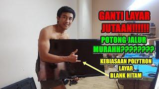 Sering Terjadi Coba Cara Ini TV POLYTRON Layar Blank Suara Ada