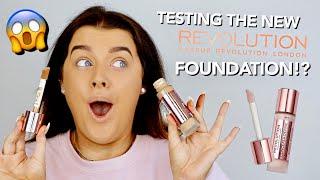 TESTING REVOLUTION’S NEW FOUNDATION (+ SKINCARE!) ...THEY REALLY DID THAT! | Rachel Leary