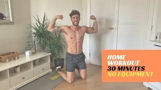 GET FIT IN 30 MINUTES! HOME WORKOUT WITH NO EQUIPMENT TO IMPROVE YOUR FITNESS