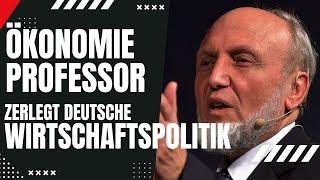 Hans-Werner Sinn über die deutsche Energie- und Wirtschaftspolitik: Wir sind der Geisterfahrer!