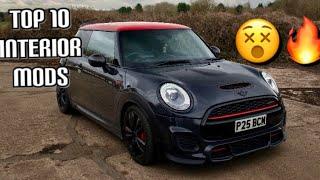 Top 10 Affordable INTERIOR Mods for your Mini JCW or Cooper S!