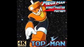 Mega Man Robot Master Mayhem 3.1 MUGEN Playthrough with Top Man (4K/60fps)