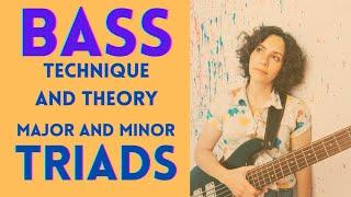 Easy Music Theory For Bass: Learn How To Play Major And Minor Triads In Three Positions
