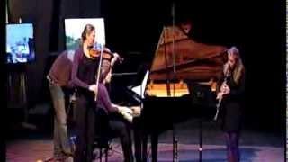 Vivezza Trio - Shostakovich Five Pieces (violin, clarinet, piano)