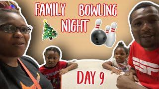 Christmas Family Vlog Fun Family Bowling Night