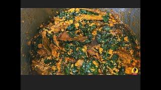 Budget Friendly Egusi with Spinach Recipe/Simple Spinach and Melon Stew/Spinach Stew/ Palaver Sauce