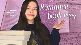 romance book recommendations + who should read them