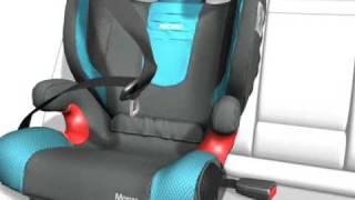 RECARO Monza Seatfix gyerekülés - a helyes bekötés videó