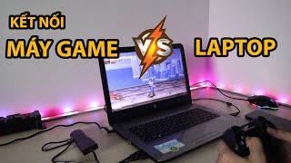 Cách kết nối Game Stick 4K , máy chơi game 4 nút với Laptop - how to connect game stick to Laptop