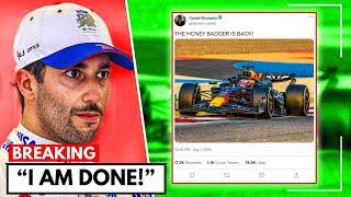 "SCREW THIS ALL" Daniel Ricciardo OPENS UP About His Future!