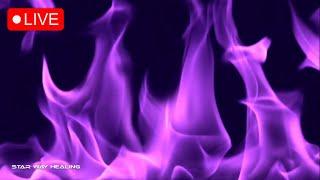 852Hz + 963Hz VIOLET FLAME • KARMA CLEANSE, REMOVE ALL NEGATIVE ENERGY, MANIFEST MIRACLES, REIKI