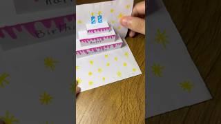 Diy: como fazer cartão de aniversário  #cartinhas #diy #presente #giftideas #ideas
