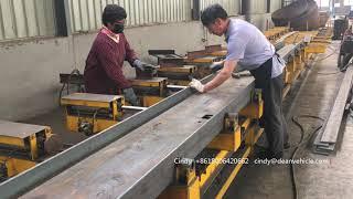 Trailer Manufacturing Process---Main beam welding