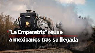 ¡En territorio mexicano! "La Emperatriz" cruzó el estado de Querétaro y congregó a 6 mil personas