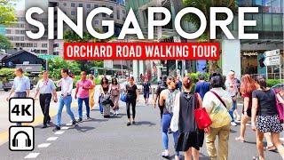 SINGAPORE  4K Walking Tour Orchard Road & Changi Airport 2024