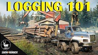 How Logging Works | Snowrunner | Best Trucks for Wisconsin