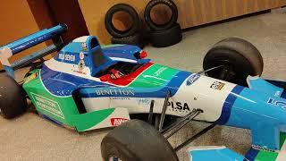 Michael Schumacher 30 Years Old F1 Car (F1 Benetton Ford B194)